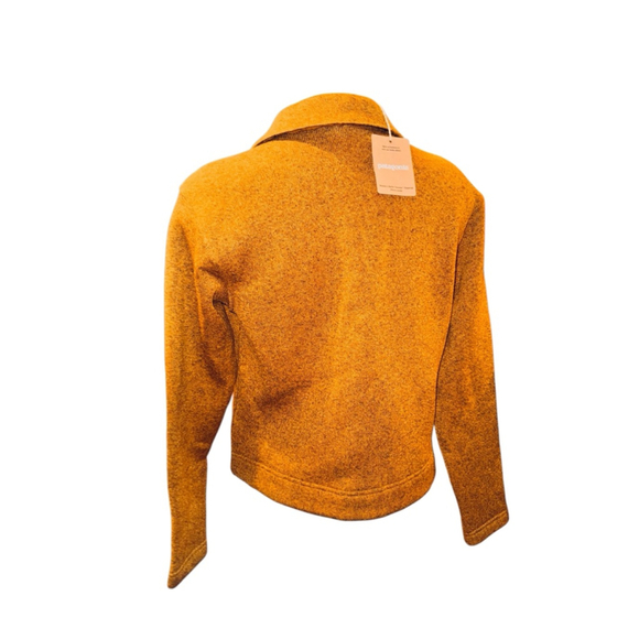 Women's Patagonia Brown better Sweater Zippered Chore Jacket m c9 - Picture 2 of 3